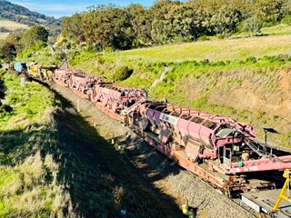 Utilising Material Handling Wagons To Manage Spoil Within Cuttings