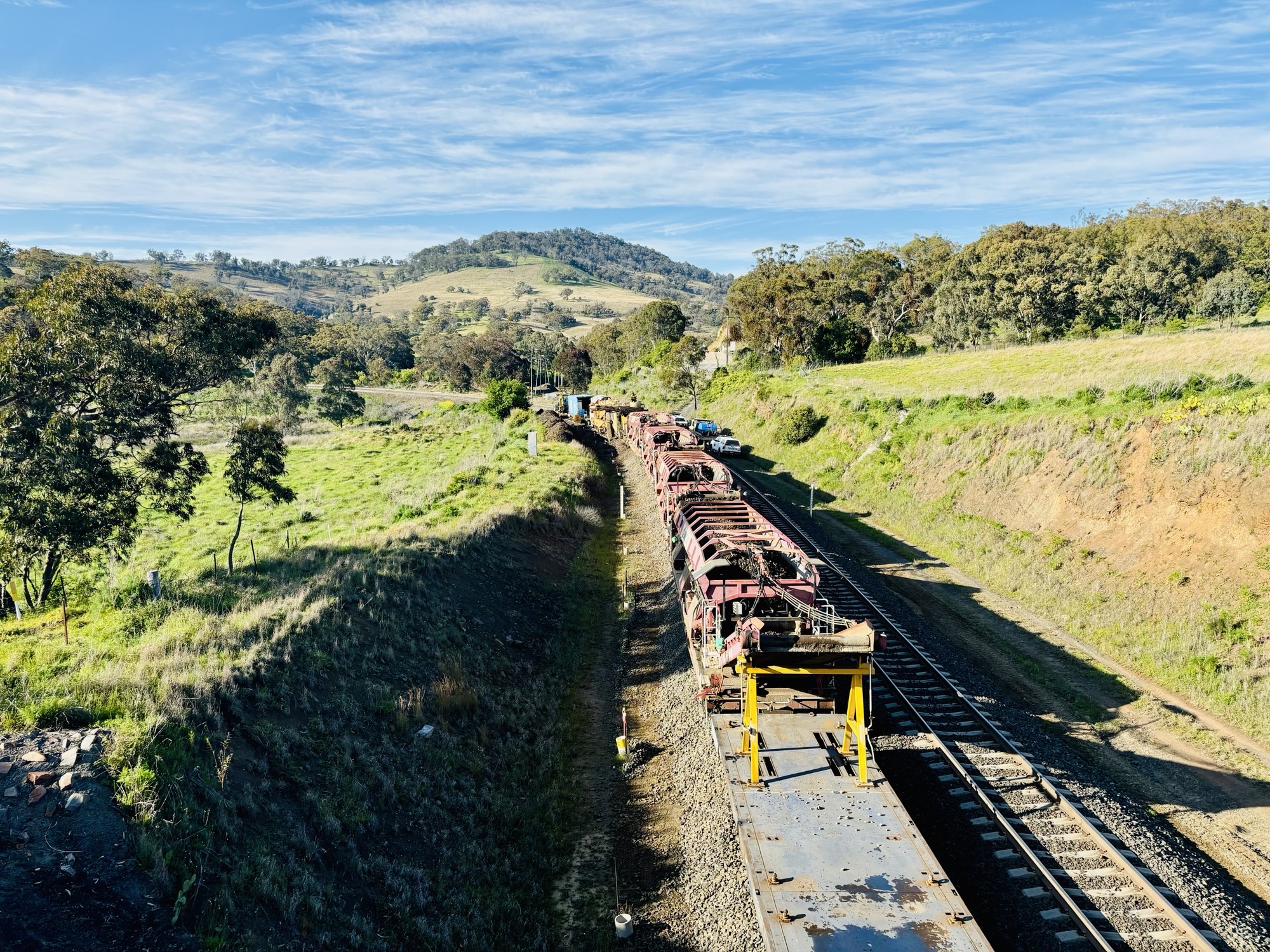 RM80 And Material Wagons In Action At Ardglen